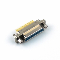Connecteur rectangulaire D-Sub à 37 broches de la série TT J30J, modèles J30J-37TJSL et J30J-37ZKSP, spécification industrielle, à souder