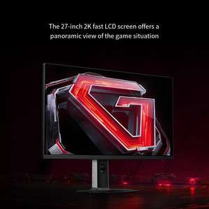 Monitor para juegos Xiaomi REDMI G27Q de 240Hz y 27 pulgadas con pantalla grande y calidad de imagen ultra nítida 2K - Product Image 2