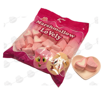 Gratis proefmonster cartoonvormige halal marshmallows 140g transparante plastic zak Valentijnsdag bruiloft zacht snoep zoete smaak 18