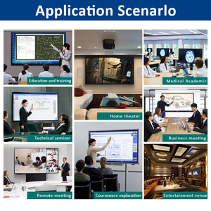 Giá rẻ giá 55 65 75 86 100 inch cảm ứng LCD hiển thị kỹ thuật số bảng thông minh hồng ngoại tương tác màn hình cảm ứng bảng - Product Image 6