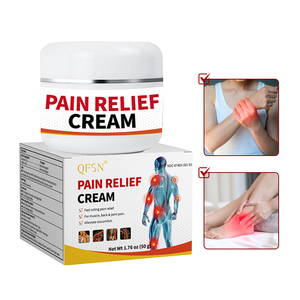QFSN 50g Krim Pijat Pereda Nyeri Punggung, Otot, Sendi, Leher, dan Bahu dengan Ekstrak Mint & Kamper, Umur Simpan 2 Tahun, Bersertifikat MSDS - Product Image 2