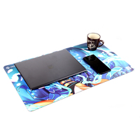 Tapis de jeu en caoutchouc pour jeux de société, jeux de cartes, jeux de cartes à collectionner, tapis de table, tapis de jeu Water Girl, boîte cadeau durable
