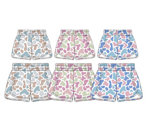 Ropa Deportiva Personalizada de Camuflaje para Niñas, de Secado Rápido, Spandex/Poliéster 220g, Cuello Redondo, Manga Corta - Product Image 1