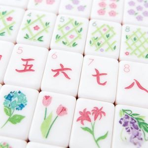 Nuove Tessere Personalizzate per Mahjong Americano in Plastica a Quattro Strati con Design Moderno e Lussuoso, Carte da Gioco per Intrattenimento - Product Image 3