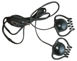 3.5mm One Ear Disposable Mono Earphones Single Side Tour Guide Wired Earphone & headphones