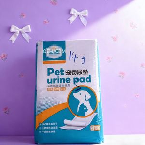 En gros, Tapis d'apprentissage pour animaux de compagnie à séchage rapide, pour chiens et chiots, jetables, biodégradables, au charbon, anti-fuites - Product Image 1