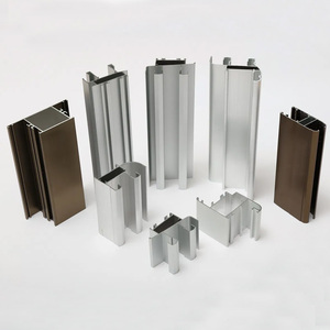 Profil de fenêtre en aluminium professionnel Profilé en aluminium extrudé <span class=keywords><strong>pour</strong></span> fenêtres Section de matériau de cadre de porte - Product Image 5