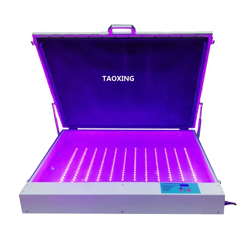 60x80CM Plate Making Desktop LED UV Screen Printing Vacuum Exposure Unit Machine