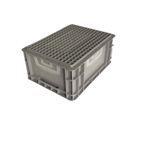 2021 hot sales thicken stacking moving plastic box logistics turnover eurobox for sale