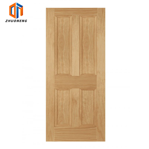 High Quality Custom <strong>Design</strong> Solid <strong>Wood</strong> Fire Rated Interior Door for Living <strong>Room</strong> CE Certified Modern Style - Product Image 1