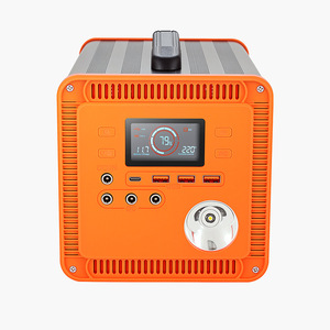 สถานีพลังงานสำรองแบบพกพา 220V สำหรับตั้งแคมป์กลางแจ้ง ใช้สำรองไฟฉุกเฉิน ใช้ในรถเดินทาง ใช้ในกรณีฉุกเฉิน ใช้ในที่สาธารณะ รุ่น T-1109 คลื่นไซน์บริสุทธิ์ - Product Image 4
