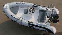 Bateau pneumatique semi-rigide de luxe CE 14.3t 430 RIB 580 à coque rigide en fibre de verre en V profond, avec Hypalon Orca et PVC, à vendre