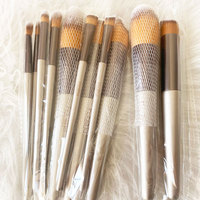 Set Kuas Makeup Kosmetik Profesional, Set Kuas Eyeshadow, Kuas Makeup Lembut, Kit Kuas Makeup 18 PCS, Set Kuas Eyeshadow