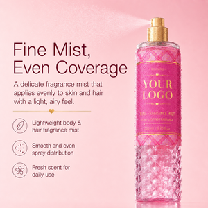 Brume Corporelle Légère et Fraîche, Double Usage Cheveux et Corps, Couvrance Uniforme, Longue Durée, Brume Fine Non Grasse, Parfum Pêche Pivoine - Product Image 2