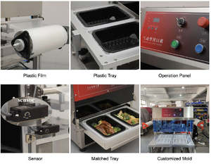 DQ260T-S Semi-Automatic Electric Food Tray and Bags <b>Heat</b> <b>Sealing</b> Packaging <b>Machine</b> for Chemical and Commodity Applications - Product Image 2