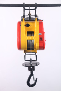 Mesin pengangkat tali kawat 220V elektrik, kapasitas 500Kg 1ton lift fase tunggal baru untuk bahan restoran & Hotel - Product Image 3