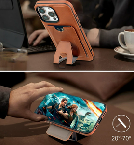 Nuova custodia per telefono cellulare con portafoglio magnetico in pelle PU per <span class=keywords><strong>iPhone</strong></span> 11 12 <span class=keywords><strong>13</strong></span> 14 15 16 <span class=keywords><strong>Pro</strong></span> Max Plus con supporto per porta carte di protezione - Product Image 2