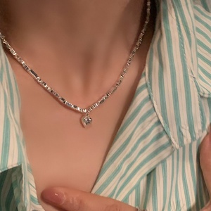 Éxito de Ventas: Collar de Cadena Minimalista Estilo <span class=keywords><strong>Instagram</strong></span> con Eslabones Brillantes, Collar con Diseño de Estrellas para Mujer - Product Image 6