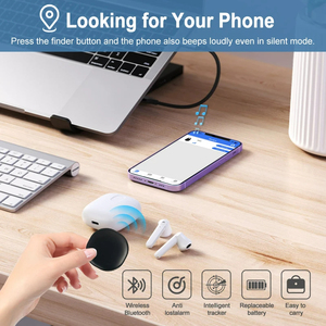 Bracelet GPS Vision Mini pour enfants avec bouton SOS, contrôle par application, positionnement LBS, en plastique, surveillance de l'activité cellulaire - Product Image 4