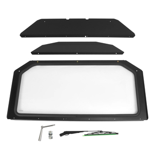 Parabrisas Delantero de Vidrio con Limpiaparabrisas para <span class=keywords><strong>Can</strong></span>-<span class=keywords><strong>Am</strong></span> <span class=keywords><strong>Maverick</strong></span> <span class=keywords><strong>X3</strong></span> <span class=keywords><strong>DS</strong></span> <span class=keywords><strong>Turbo</strong></span> 2017+ 18 19 ATV - Product Image 2