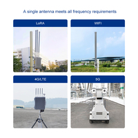 Antenne omnidirectionnelle en fibre de verre longue portée pour communication extérieure 4G 5G LTE Vertical GSM Wifi UHF RF