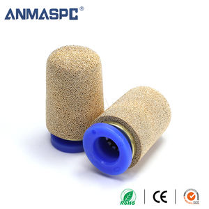 อุปกรณ์เก็บเสียงทองเหลืองนิวเมติกขนาด4มม. 6มม. 8มม. 10มม. ท่อไอเสียอากาศส่วนประกอบกรองน้ำมันไอเสียอย่างรวดเร็ว - Product Image 2