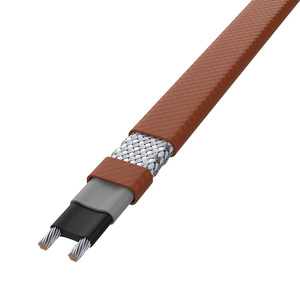 Câble chauffant électrique à température auto-régulée, conducteur en alliage de <span class=keywords><strong>cuivre</strong></span> étamé, isolation FEP pour le chauffage de tuyaux et le traçage thermique - Product Image 5