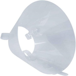Collier de cône de chien élisabéthain réglable Style classique motif solide collier de récupération souple pour animaux de compagnie après chirurgie plastique - Product Image 3