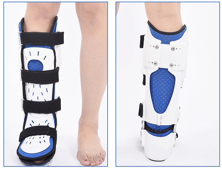 Angle adjustable ankle joint fixed support bracket calf ankle foot fracture sprain protector foot support
