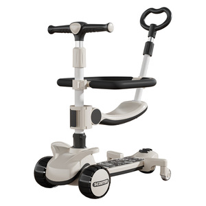 <span class=keywords><strong>Patinete</strong></span> Eléctrico Infantil de Alta Calidad con Aleación de Aluminio y Tres <span class=keywords><strong>Ruedas</strong></span> de PU para Uso en Exteriores, Disponible para Dropshipping, con Asiento y Manillar - Product Image 1