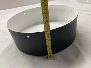 مصباح سقف مثبت على السطح بتصميم بسيط من الحديد والأكريليك بتقنية LED لفنادق IHG Holiday Inn من مجموعة H4 - Product Image 4