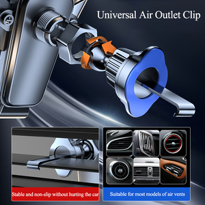 Mobile <b>Car</b> Vent Gravity <b>Car</b> Phone Holder Portable Mechanical <b>Car</b> Cell Mount with <b>Clip</b> - Product Image 4