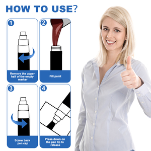 Marqueur de peinture graffiti vide rechargeable personnalisé en gros, 1mm, 3mm, 8mm, 10mm, 15mm, 30mm - Product Image 5