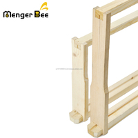 Nouvelles rames de ruche Langstroth en bois de pin MengerBee non assemblées pour ruches Super/Profondes