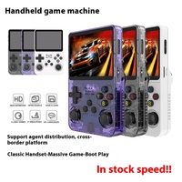 Console de Jeu Portable R36S 128 Go Arkos, 64 Go avec Plus de 20000 Jeux, Écran 3,5 Pouces, Lecteur de Jeux Rétro Classique