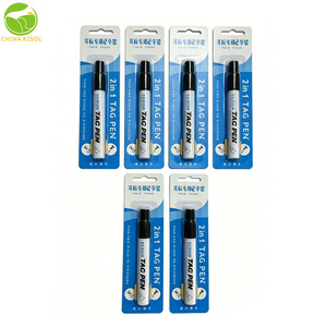 Penna per Etichette Auricolari per Bestiame di Alta Qualità, Inchiostro Nero Resistente allo Sbiadimento, Penna per Marcatura di Bovini, Ovini e Suini - Product Image 1