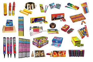 Venta al por mayor de fábrica W026A Petardos de fuegos artificiales de gran sonido y explosión, tipo Rayo Colorido, para festivales y Año Nuevo - Product Image 2