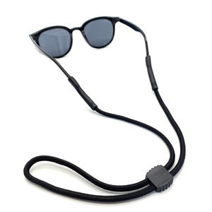 Anneau de sécurité réglable en caoutchouc silicone extrémité antidérapante cordon de sport en nylon sangle porte-lunettes ligne d'avertissement gafas ligne de lunettes de soleil - Product Image 1