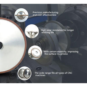 Muela de pulido de resina de diamante 1A1, muela de diamante de resina para molienda plana de cristal, gran oferta - Product Image 2