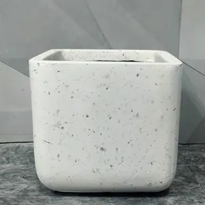 2023 Wholesale New Product Orchid Safe Concrete Flower Pot Growing A Decorative Cement Flower Pots
