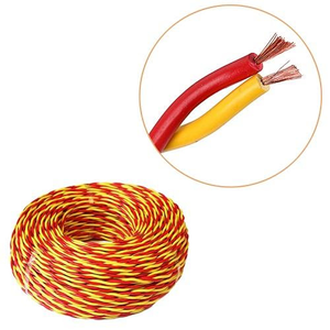 <span class=keywords><strong>Cable</strong></span> de alimentación de cobre RVS de par trenzado de 2 núcleos, 1.5, 2.5, 4, 6 mm, con aislamiento de PVC, 300/300 V, ignífugo, de baja tensión. - Product Image 3