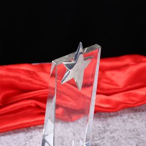 Star Shaped Award Trophy Crafts /crystal Trophy for <b>Engraving</b> Available/personalized Crystal <b>Plaques</b> and Awards Trophy for Gift - Product Image 6