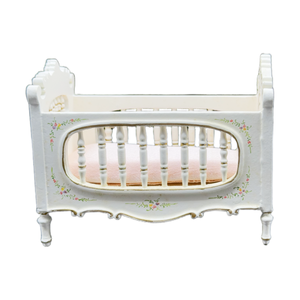 Casa de muñecas <span class=keywords><strong>miniatura</strong></span> victoriana de madera BB cuna - Product Image 2