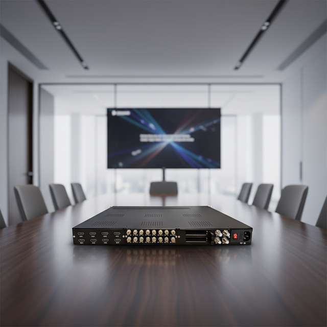 FTA or Encrypted Tuners to DVB-T Modulator IPTV HLS IP Gateway H.264/H.265 Encoder RF Modulator with ASI Input