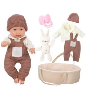 Vente en Gros de Berceau pour Nouveau-Né Accessoires Vêtements Tricotés Jouets Poupée Bébé Lapin - Product Image 6
