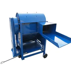 Hot Sell 800 kg/hour Wheat Rice Threshing Wheat Thrasher/Diesel bean Threshing Machine