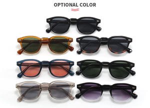 แว่นกันแดดทรงกลมแฟชั่นสไตล์เรโทรวินเทจสำหรับผู้ชายและผู้หญิง ดีไซน์หรูหราสำหรับกิจกรรมกลางแจ้ง ขายดี - Product Image 6