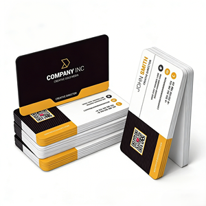 Cartes de visite personnalisées en gros, papier couché, cartes de visite imprimées avec logo en relief pour la promotion marketing des petites entreprises - Product Image 1