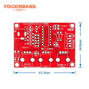 Xr2206 <span class=keywords><strong>DIY</strong></span> phụ kiện điện tử Kit Độ chính xác cao tín hiệu Máy phát điện có thể điều chỉnh tần số tạo ra sine sóng vuông 1Hz 1MHz - Product Image 3