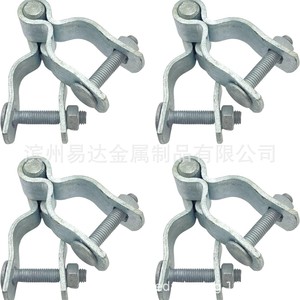 Heavy Duty Galvanized Steel Fence Hinge 38mm <b>Chain</b> Hinge Kit Industrial Design Durable Manual Control Easy Installation - Product Image 2